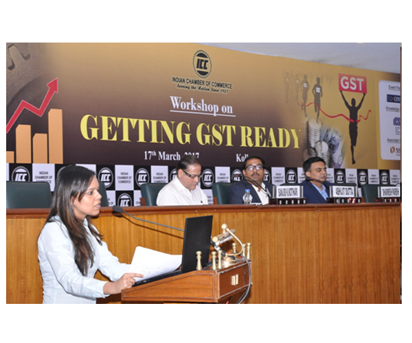 SEMINAR ORGANIZED BY INDIAN CHAMBER OF COMMERCE ON ‘GOODS & SERVICES TAX’ ON 17/03/2017