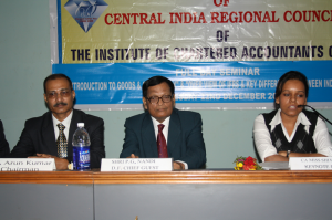 KEYNOTE SPEAKER AT SEMINAR ORGANISED BY CIRC, ICAI (DHANBAD) ON ‘GOODS AND SERVICES TAX’ ON 22/12/2009