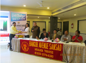 SEMINAR ORGANIZED BY BANGUR SANSAD AVENUE ON ‘UNION BUDGET 2017’ 01/02/2017