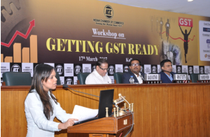 SEMINAR ORGANIZED BY INDIAN CHAMBER OF COMMERCE ON ‘GOODS & SERVICES TAX’ ON 17/03/2017