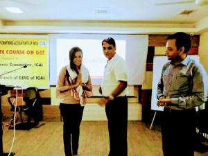 GST Certification course held at Guwahati on 07/06/2017.