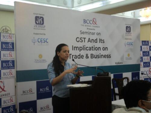 Session on GST, BCCI 18/2/2022 