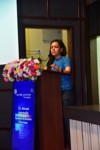 Speaker at Mega Student Conference, Guwahati, ICAI dated 19/06/2022