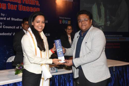 Speaker at Students National Conference of EIRC, ICAI at KalaMandir on 17/07/2022